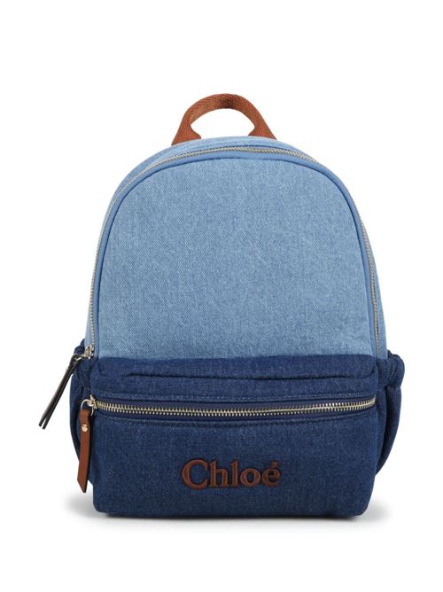 Zaino bambina in denim Chloe' Kids | C20280Z10
